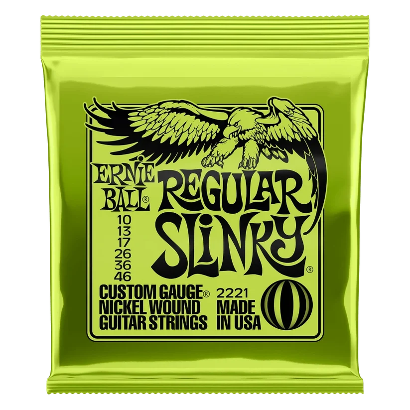 Cuerdas de guitarra Ernie Ball Regular Slinky 10-46